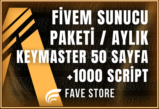 Fivem Sunucu Paketi - AYLIK Fivem Sunucu Paketi - AYLIK