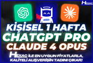 ⭐️FİYAT PERFORMANS KİŞİSEL CHATGPT! |✅1 HAFTA!