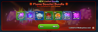Flame Booster Bundle | Anime Last Stand
