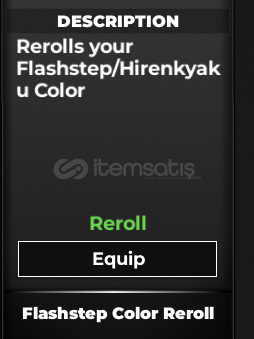 FLASH STEP COLOR REROL 21X