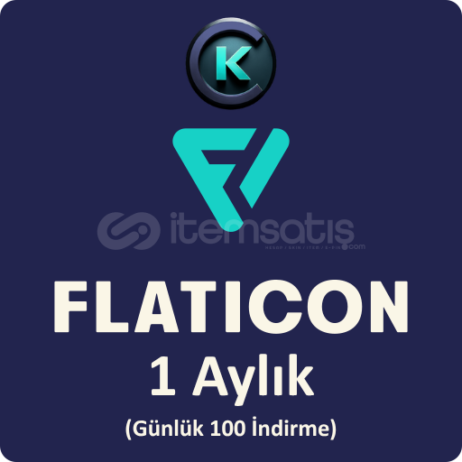 Flaticon - 1 Aylık (Günlük 100 İndirme) Flaticon - 1 Aylık (Günlük 100 İndirme)