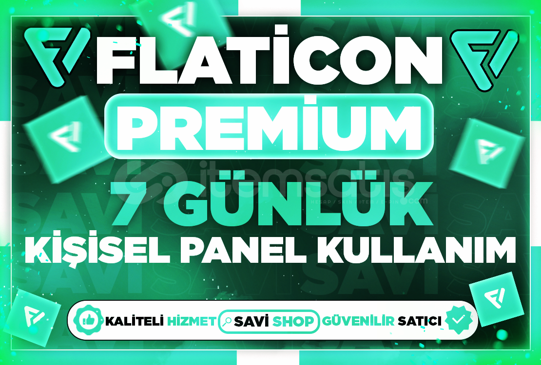 FLATİCON 1 Haftalık Kişisel Kullanım FLATİCON 1 Haftalık Kişisel Kullanım
