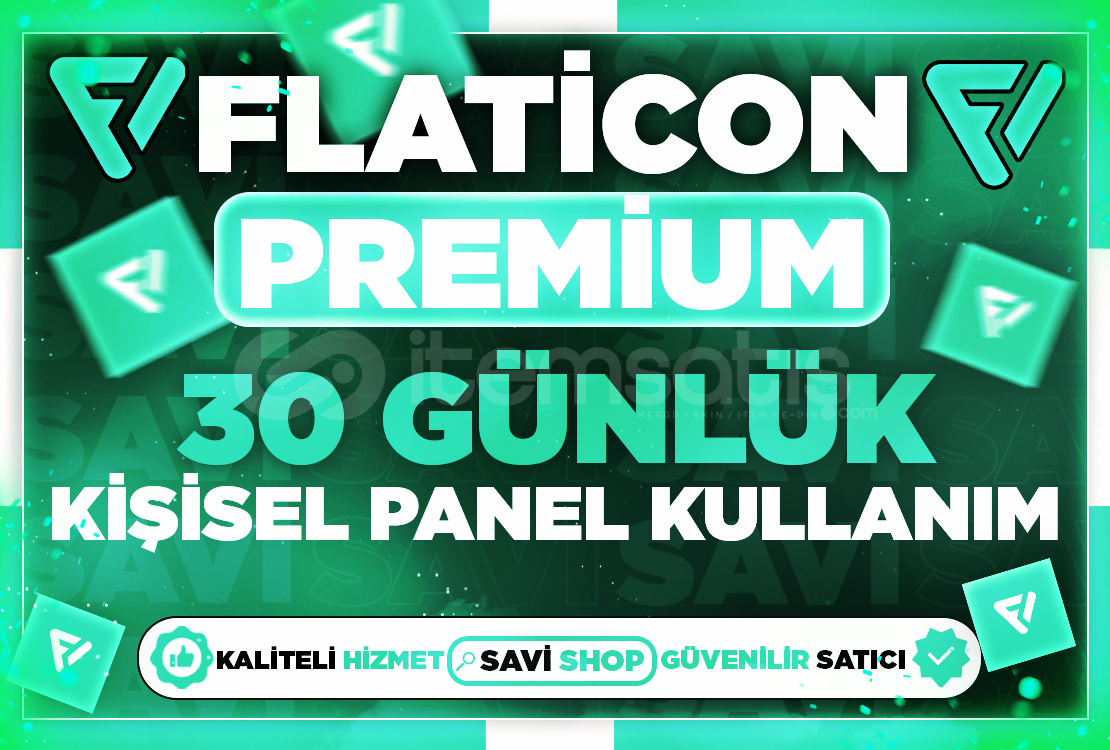 FLATİCON 1 AYLIK Kişisel Kullanım FLATİCON 1 AYLIK Kişisel Kullanım