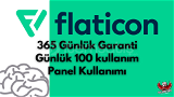 Flaticon 12 AYLIK - (GARANTİ)
