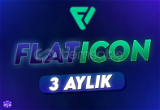 Flaticon 3 Aylık | Garantili | Hızlı Teslim