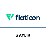 Flaticon 3 Aylık | Garantili | Hızlı Teslim