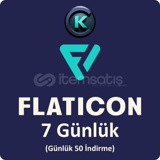 Flaticon - 7 Günlük (Günlük 50 İndirme) Flaticon - 7 Günlük (Günlük 50 İndirme)