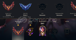 Flex Grand master 700-750lp soloq diamond1 hesap