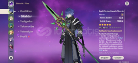 Flins/Albedo / Ezeli Yeşim Mızrak /Rate Up/27A