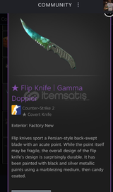 Flip Knife Gamma Doppler FN