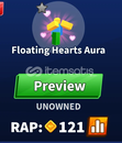 Floating Hearts Aura | Blade Ball Floating Hearts Aura | Blade Ball