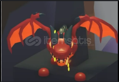 FLY RİDE LAVA DRAGON - ADOPT ME  FLY RİDE LAVA DRAGON - ADOPT ME