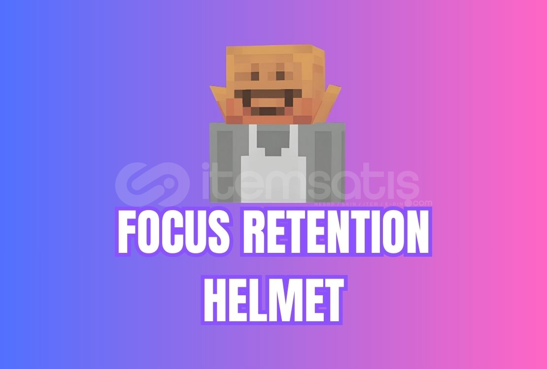 Focus Retention Helmet | Java & Bedrock (PC) Focus Retention Helmet | Java & Bedrock (PC)