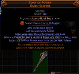 Font Of Power Omen Sceptre