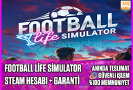 ⭐️☘️Football Life Simulator❤️Garanti & Sorunsuz