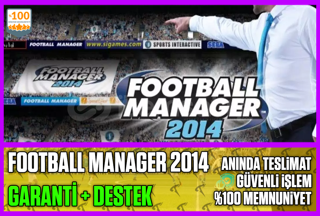 ⭐️☘️Football Manager 2014❤️Garanti & Sorunsuz❤️ ⭐️☘️Football Manager 2014❤️Garanti & Sorunsuz❤️