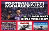 Football Manager 2024 + 3 OYUN + GARANTİ