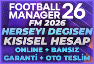  ⭐️[FOOTBALL MANAGER 2026] HERŞEYİ DEĞİŞEN⭐️