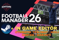 ⭐Football Manager 2026 + In Game Editor / Fm26