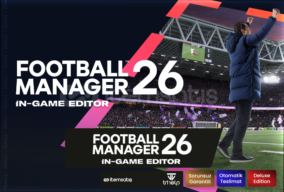 Football Manager 26 + İn game Editör | Garanti Football Manager 26 + İn game Editör | Garanti