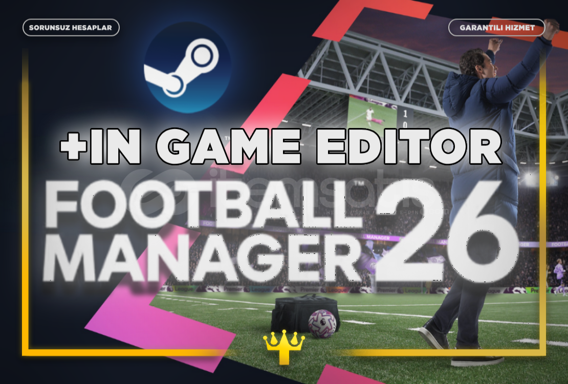 Football Manager 26 + In Game Editor Steam Football Manager 26 + In Game Editor Steam