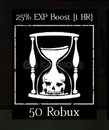 Forsaken %25 Exp Boost 1 Hour