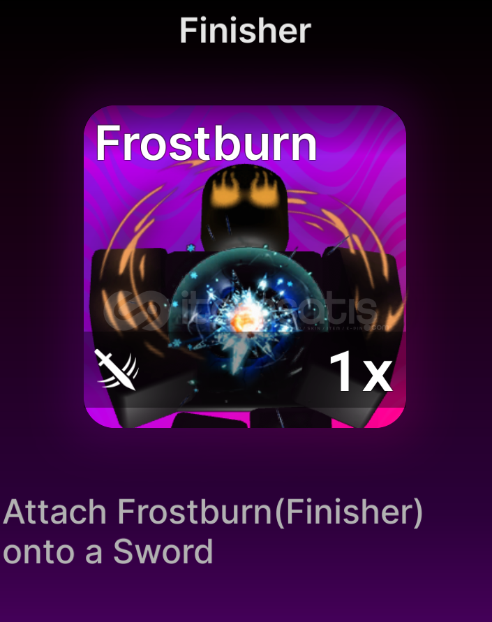 Frostburn Finisher Frostburn Finisher