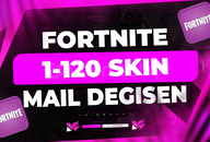 ✨FORTNİTE 1-120 SKİN MAİL DEĞİŞEN RANDOM HESAP✨