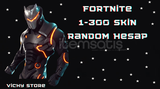 Fortnite 1-300 Skin Random Hesap