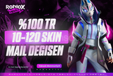 Fortnite | 10-120 Skin Mail Değişen | TR Sunucu