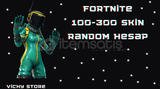 Fortnite 100-300 Skin Random Hesap