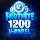 FORTNİTE 1200 V-PAPEL - UCUZ (AÇIKLAMAYI OKU)