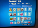 Fortnite 125+ skin sahibinden hesap