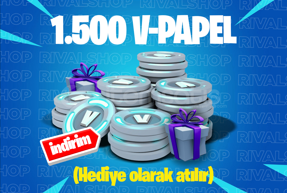 ✨Fortnite 1.500 V-PAPEL✨ ✨Fortnite 1.500 V-PAPEL✨