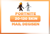 ⭐FORTNİTE 20-120 SKİN MAİL DEĞİŞEN RANDOM⭐