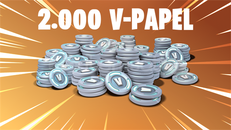 Fortnite 2000 V-PAPEL