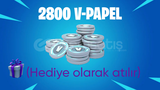 Fortnite 2800 V-PAPEL