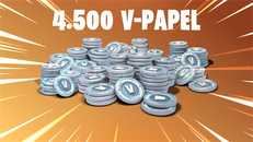 Fortnite 4.500 V-PAPEL