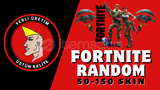 FORTNİTE 50-150 SKİN RANDOM HESAP !