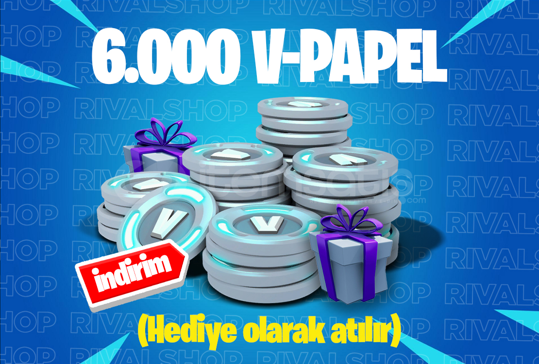 ✨Fortnite 6.000 V-PAPEL✨ ✨Fortnite 6.000 V-PAPEL✨