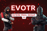 FORTNİTE İSTEĞE ÖZEL HESAP GETİRLİR