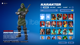 Fortnite Lara Croft + Marvel Kostümlü Hesap