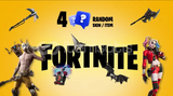 Fortnite Random 4 İtem!!! YOK BÖYLE BİR ŞEY