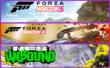 Forza 5 + Forza 4 + NFS Unbound