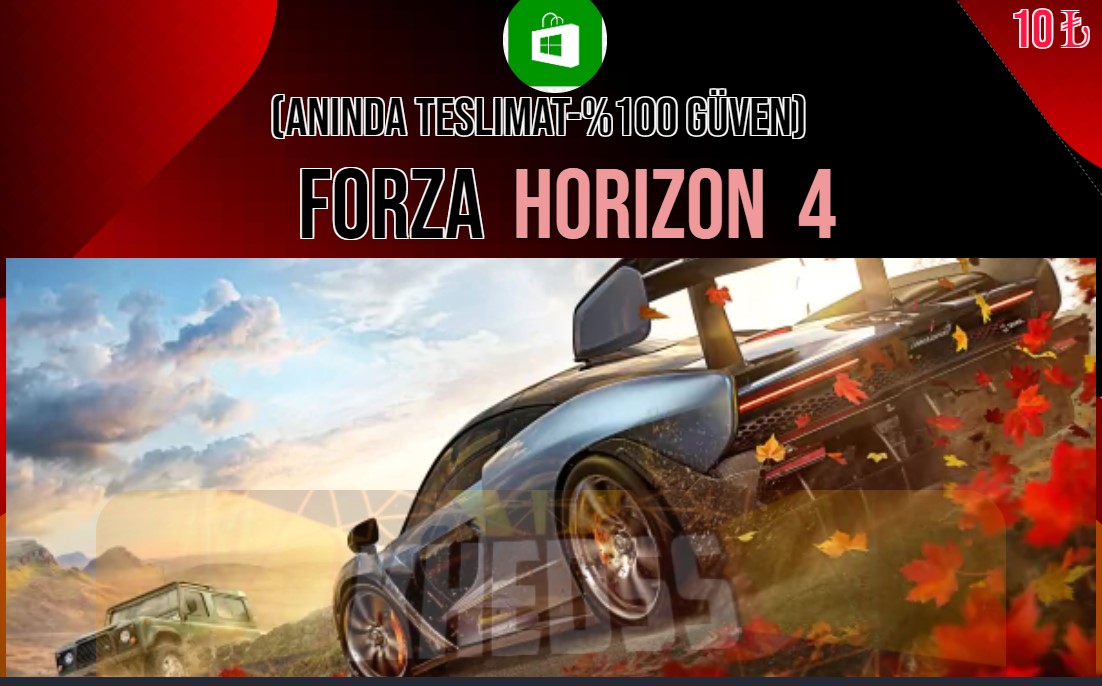 FORZA HORİZON 4 + DESTEK + GARANTİ FORZA HORİZON 4 + DESTEK + GARANTİ