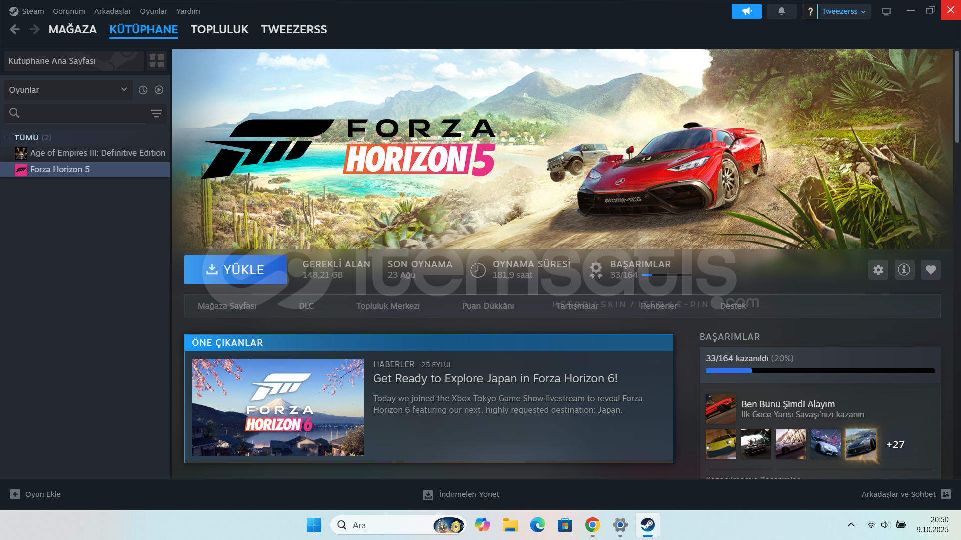 FORZA HORİZON 5+ AOE 3 definitive paralı sürüm FORZA HORİZON 5+ AOE 3 definitive paralı sürüm