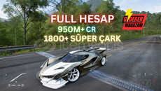 FORZA HORİZON 5 PC 950M CR + 230 ARAÇ FULL+FULL