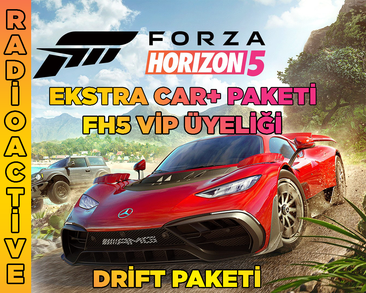 Forza Horizon 5 Premium + Car Pass + VIP