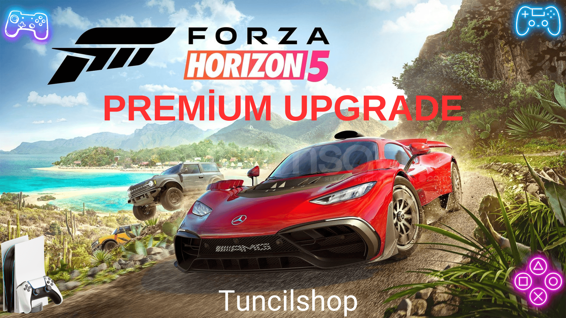 ⚡FORZA HORİZON 5⚡Premium Edition⚡ PS5⚡ ⚡FORZA HORİZON 5⚡Premium Edition⚡ PS5⚡