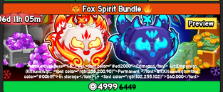 Fox Spirit Bundle / Blox Fruits